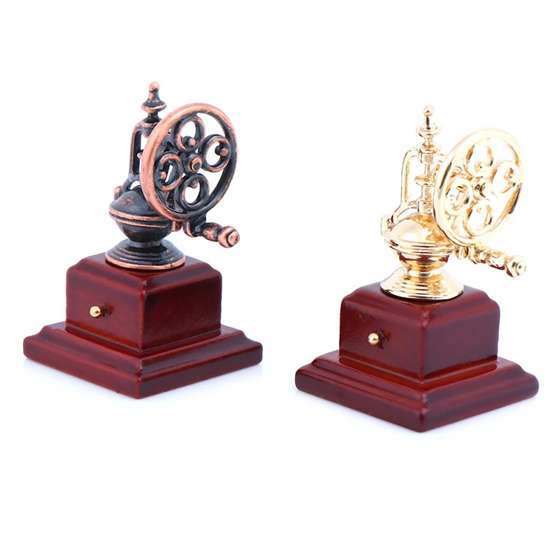 1:12 весы кукольный домик миниатюра Кофе машина Кухонные принадлежности