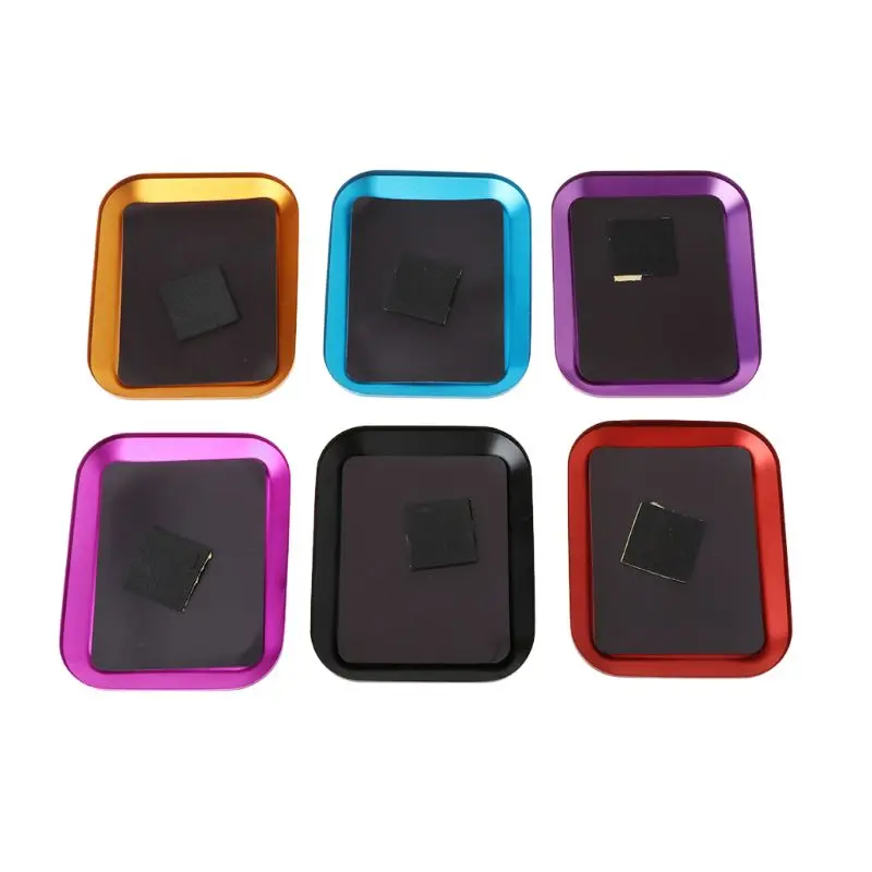

Aluminum Alloy Magnetic Nut Screw Tray For RC Phone Car Repair Tools Supplies