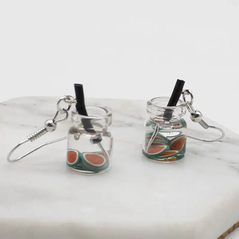 Новые летние серьги подвески в виде Кубка арбуза|Серьги-подвески| |