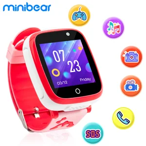 Minibear Kids Smart Watch With Games Phone Watch For Children Smart Watch 2G SIM Card Photo Camera W
