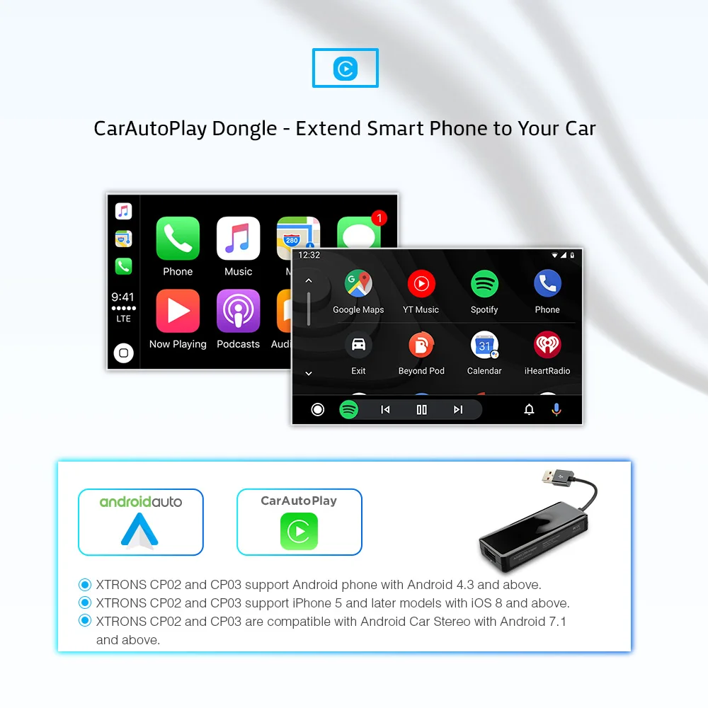 Мультимедийный плеер XTRONS на Android 10 0 с 7 &quotGPS для FORD Focus II Mondeo C Max S Galaxy Kuga 2008 2012 RCA
