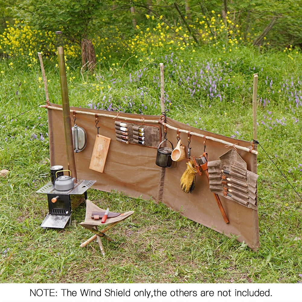 

Ветрозащитная шторка на открытом воздухе для приготовления пищи, ветрозащитная шторка для кемпинга, оборудование для пикника и барбекю