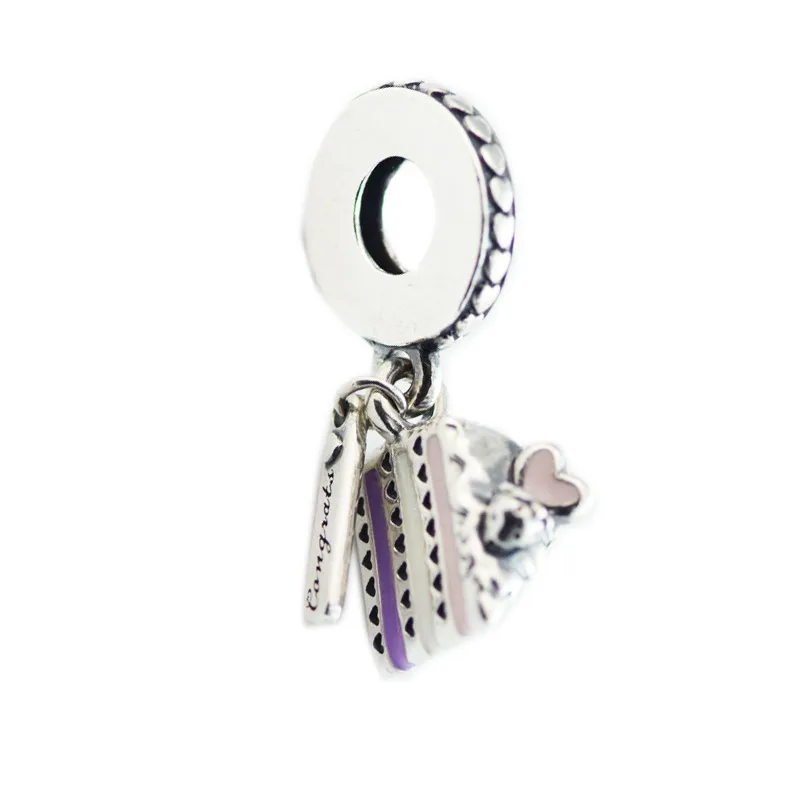 Смешанные эмалевые подвески в виде торта для празднования изготовления