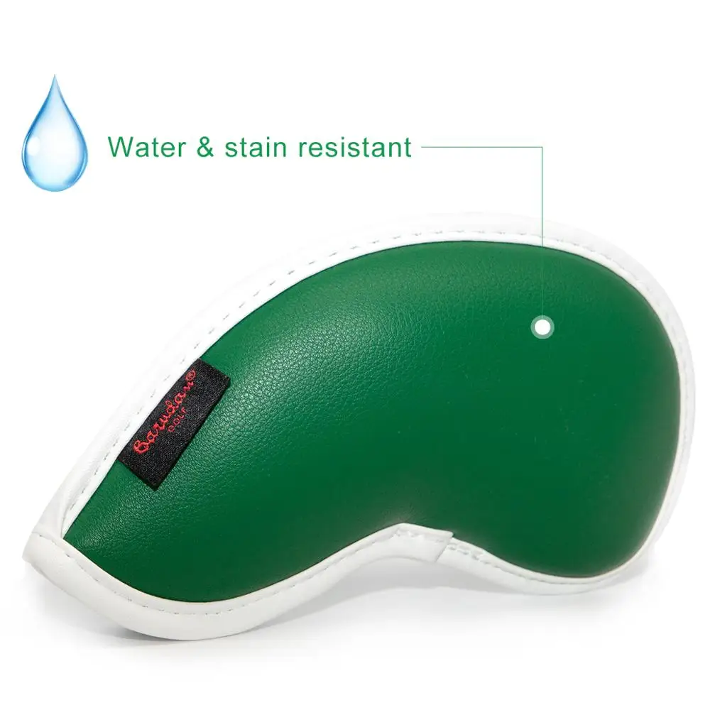 Гольф клуб Железный Обложки шлем кожа клюшки для гольфа Железная Headovers танкетке
