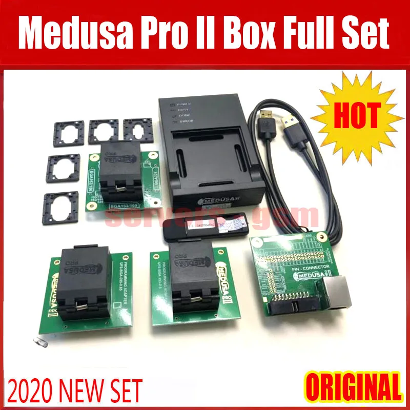 Новейшая оригинальная коробка Medusa Pro2 + розетка Pro (стандартная UFS разъем EMMC 4 в
