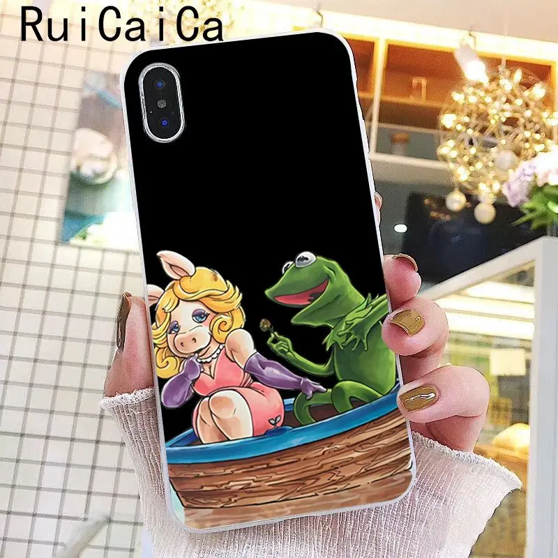 Ruicaica лягушонок Кермит милый мультфильм мягкий силиконовый чехол для телефона