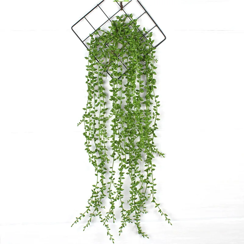 

Artificial plant vine wall hanging simulation vine leaf branch fake green plant ivy leaf family wedding decoration plant