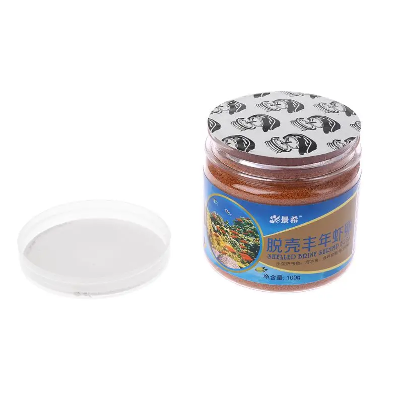 100 г аквариумные маленькие рыбки соленые креветки яйца Здоровое питание для