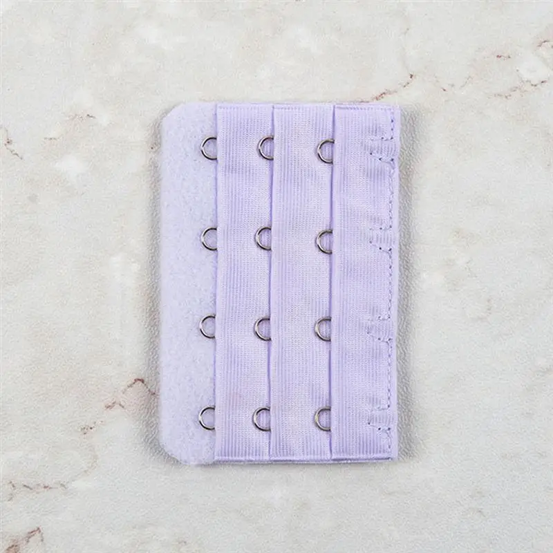 10 шт. Для женщин бюстгальтеры 3 ряда 4 кнопки эластичный практичный нижнее бельё