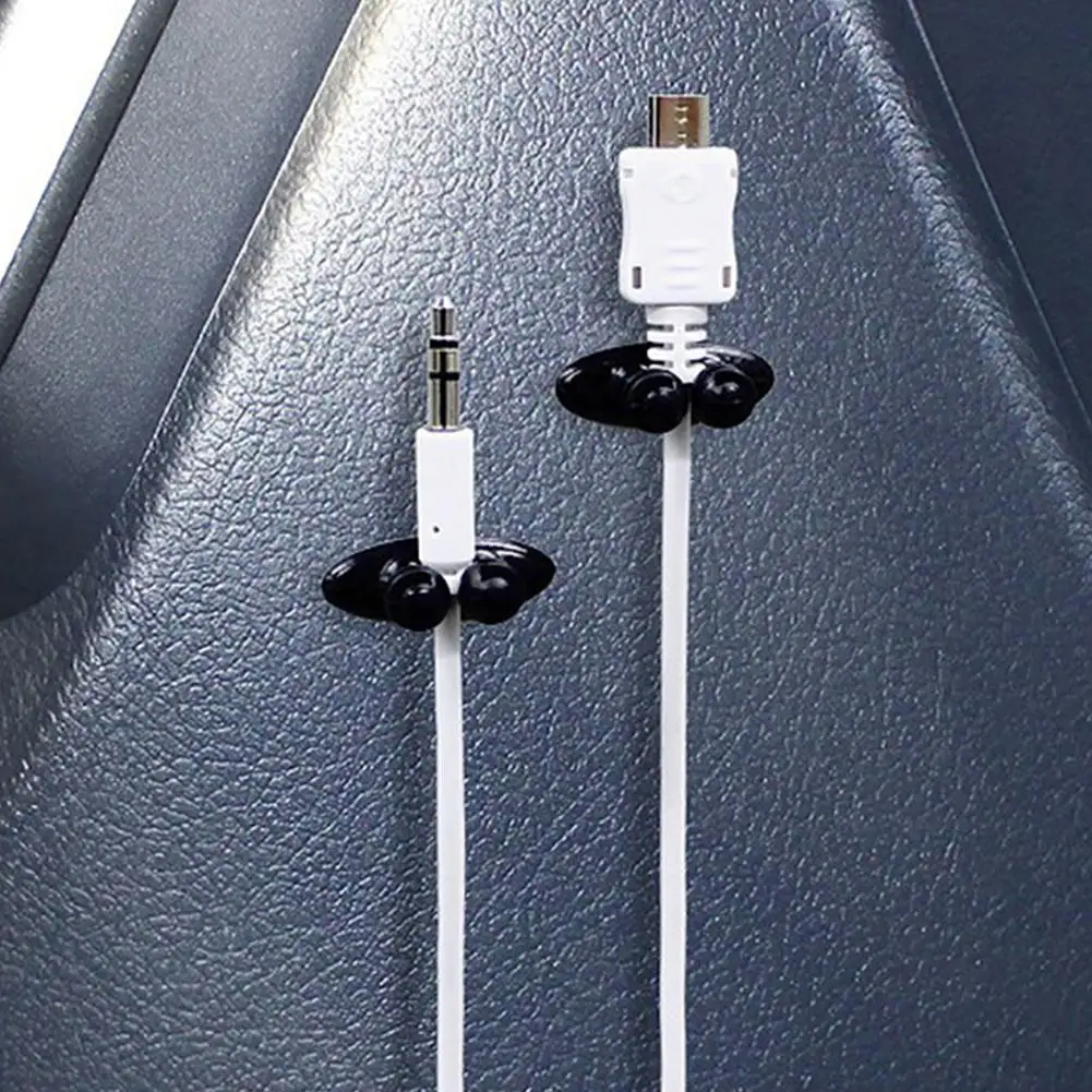 8 шт./комплект Автомобильный провод зажим для кабеля Держатель галстука фиксатор