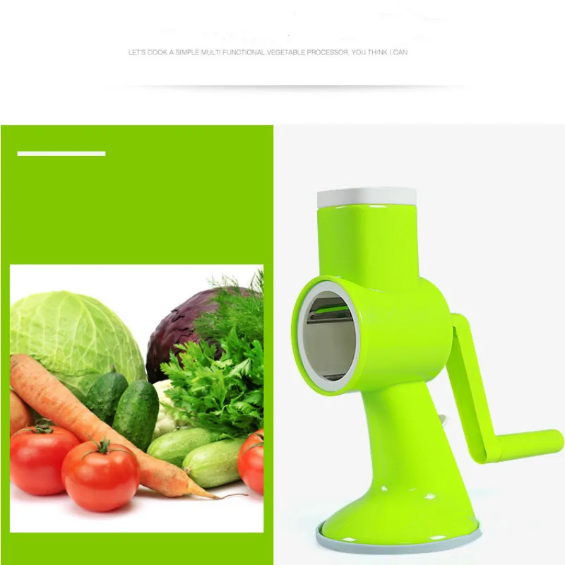 Upgrade style Kitchen shredder vegetable cutter potato push-type three-in-one | Бытовая техника
