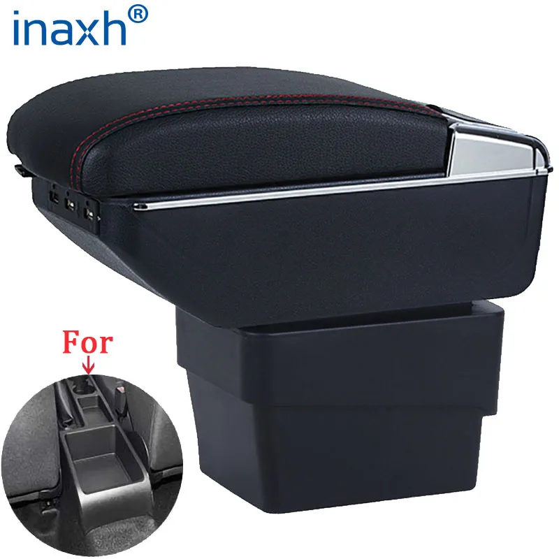 

For Skoda Octavia Armrest box For Skoda Octavia Mk3 A7 2014 2015 2016 2017 Retrofit parts Storage box auto accessories USB