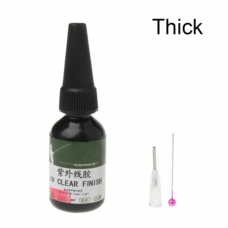 Мгновенно сухая Сушка УФ клей для ловли нахлыстом толстый поток мух связывающий
