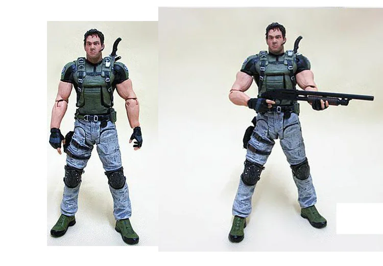 18 см 7 дюймов NECA персонаж Криса Редфилда фигурка ПВХ Коллекционная модель игрушки