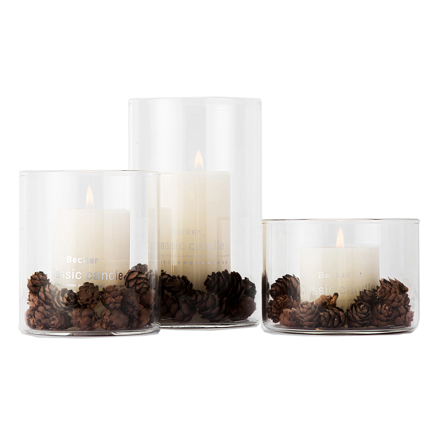 Европейское стекло свадебное украшение подсвечник набор для ресторана бар