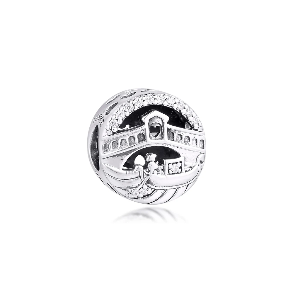 

Fits Pandora Bracelet Venice Colosseum Openwork Charm Original 925 Sterling Silver Beads for DIY Making Women Jewelry Kralen
