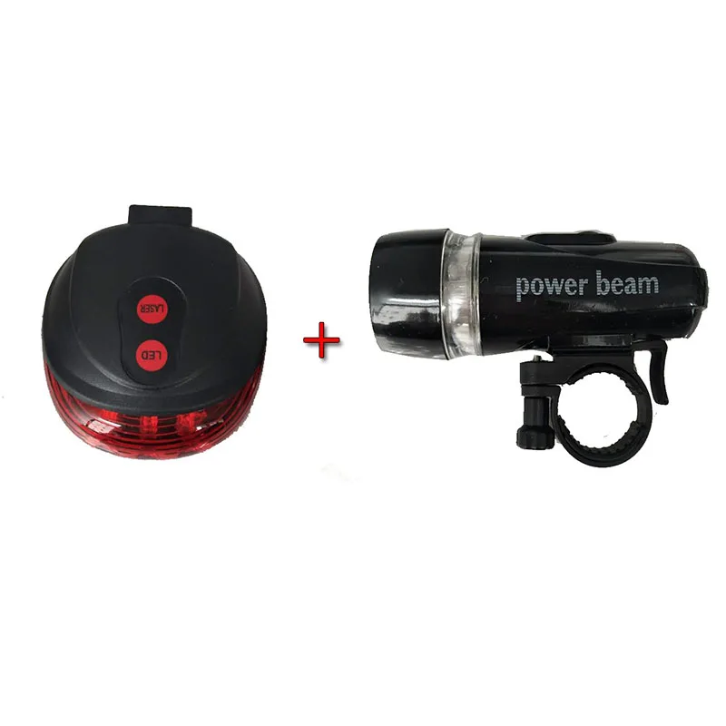 Велосипедные фары 5 светодиодов водонепроницаемый задний фонарь для велосипеда