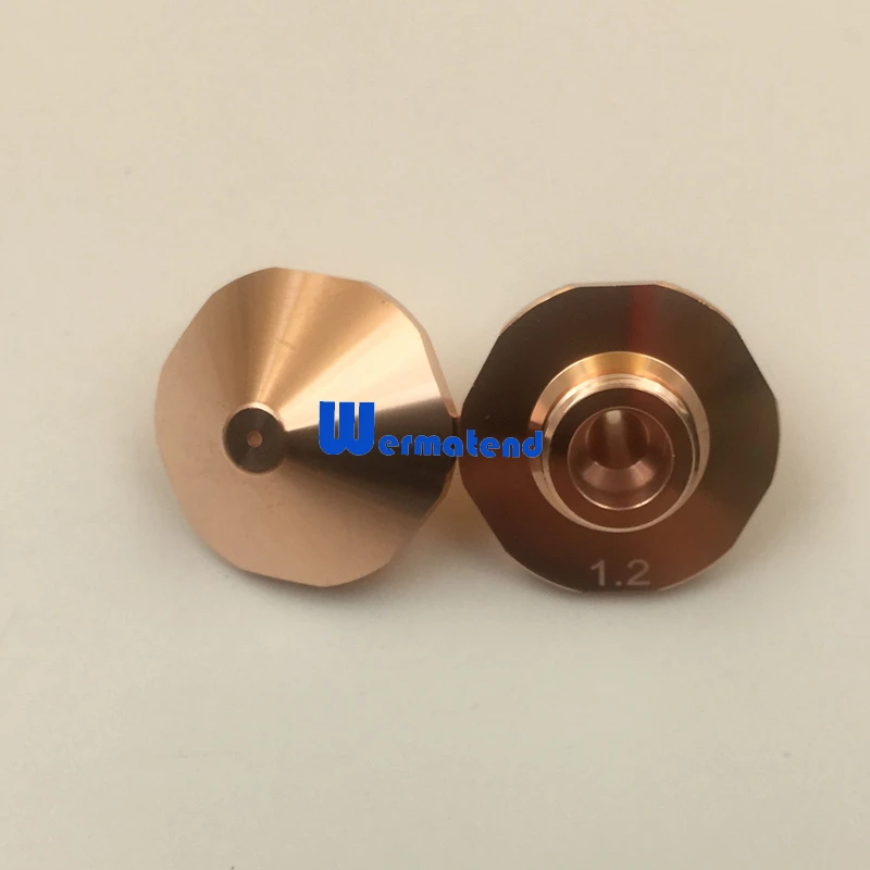 Wermatend 50 шт./лот сопла для нового лазера 1324867 2 7 мм trulaser волоконно лазерных режущих