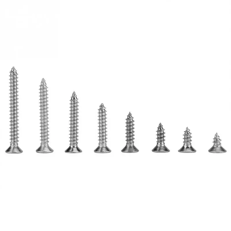 M4 Нержавеющая сталь самонарезающих винтов Комбинации комплект обувь на плоской