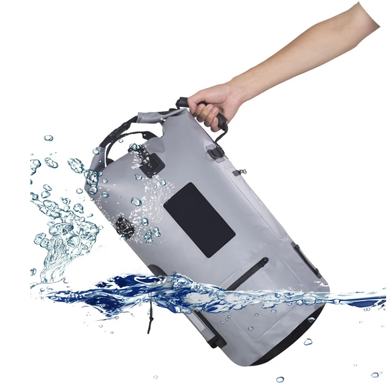40L Water Resistant Diving Bag Drybags Folding Bucket Fishing Camping Sink Bag for Boat Kayak Equipment Waterproof Ocean Pack