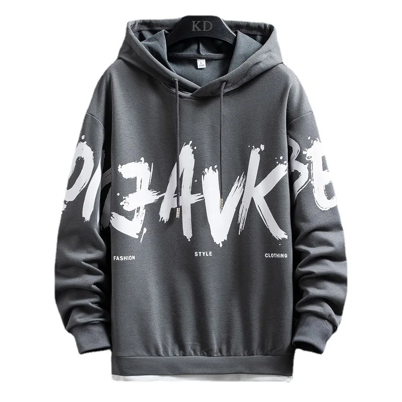 

Men Hoodies Autumn Fashion Casual Hoodie Mens Print Long Sleeve Sweatshirt Trend Hip Hop Hoodies Harajuku Pullover Streetwear