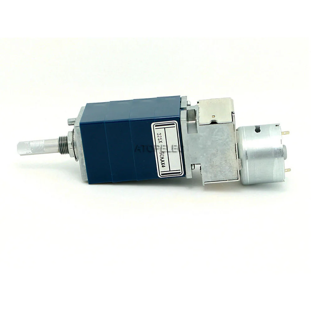 Япония ALPS RK27 100KAX4 моторизованный стерео Потенциометр 100K 4 Gang канал Hi Fi аудио