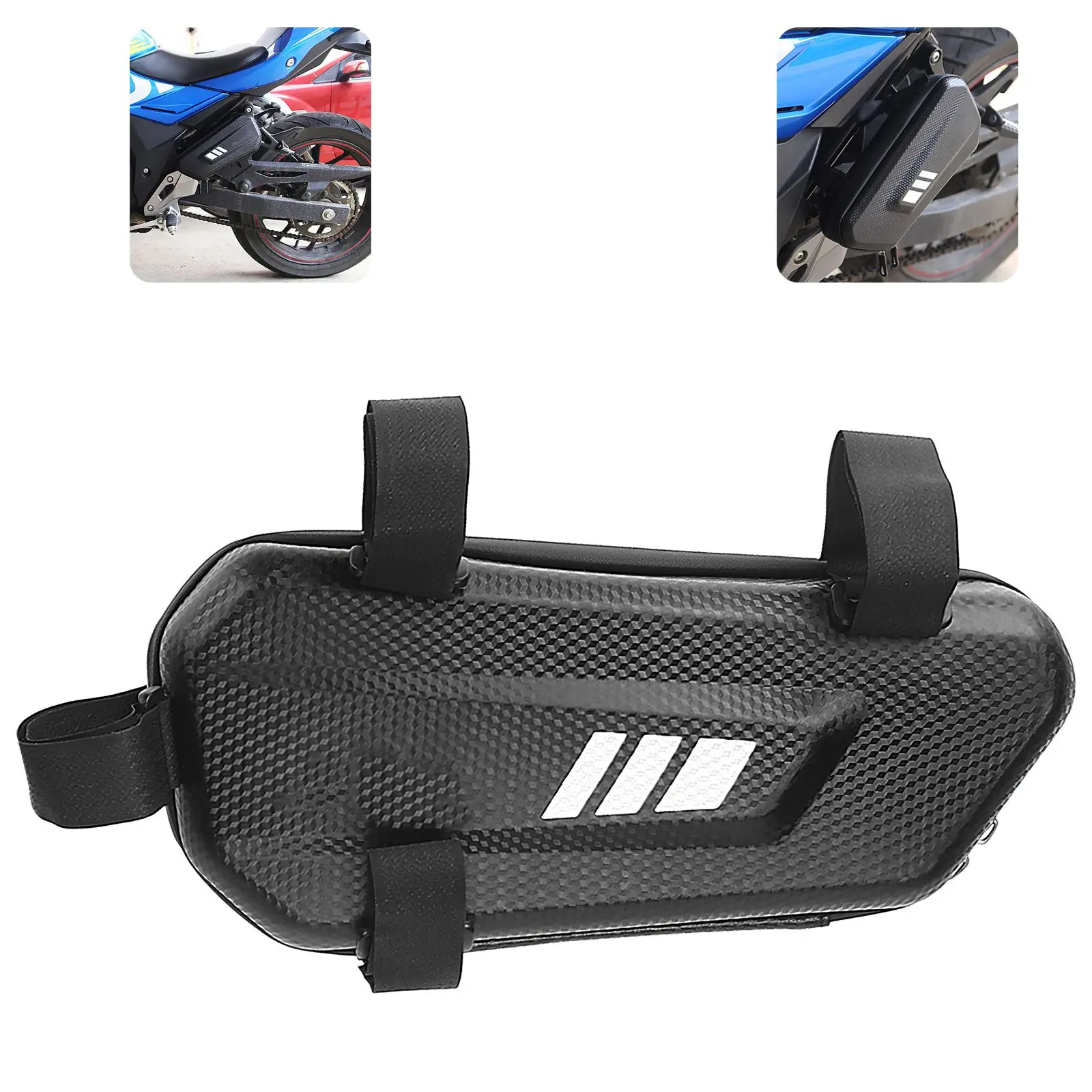 

Новинка 1 шт. жесткая оболочка эва боковой пакет подвесная сумка для электрического скутера водонепроницаемый пакет для рамы мотоцикла вел...