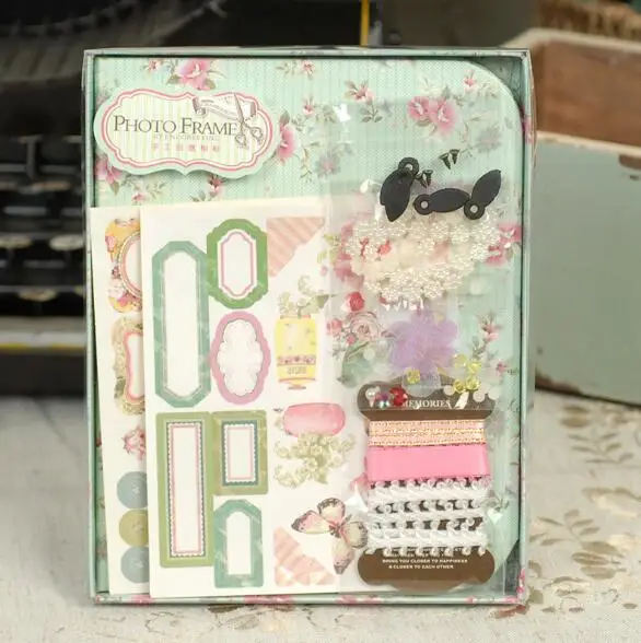 Милая Фоторамка ручной работы сделай сам бумажная креативная Подарочная