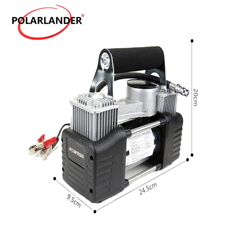 Автомобильный насос воздушный компрессор 150PSI Линия электропередачи 3 метра с