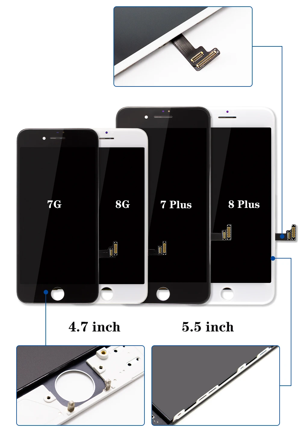 Пожизненная гарантия AAAAA абсолютно ЖК-дисплей для iPhone 5 5G 5S 5C SE 4 ''сенсорный экран дигитайзер сборка+ подарок