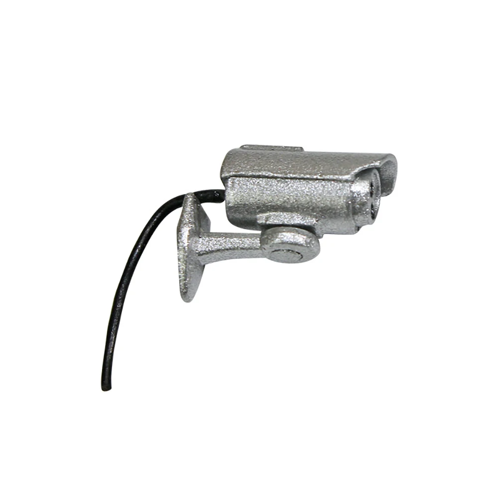 

1Pcs 1/12 Dollhouse Miniature Accessories Mini Alloy Surveillance Camera Simulation Model Toys for Doll House Decoration