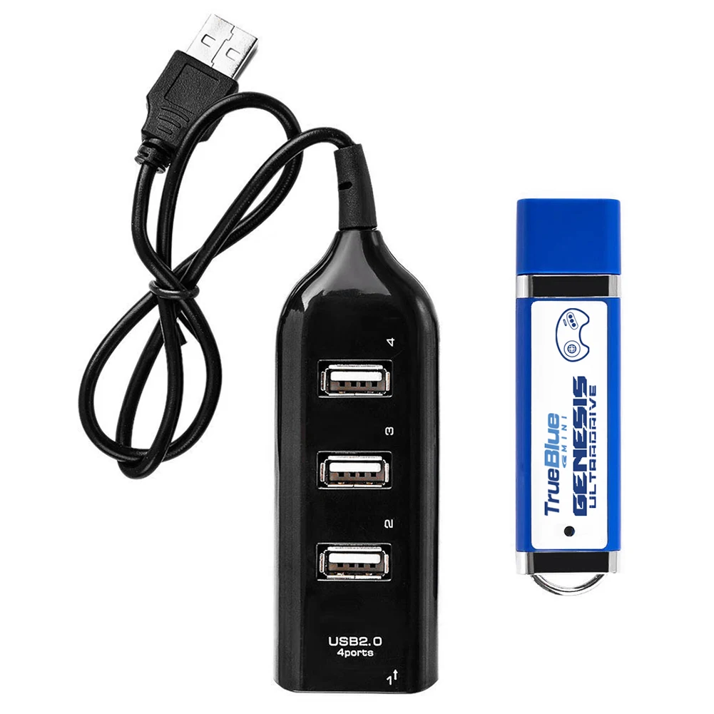 813 игр настоящий синий мини Ultradrive Pack для Genesis MegaDrive MD джойстик ретро игровая