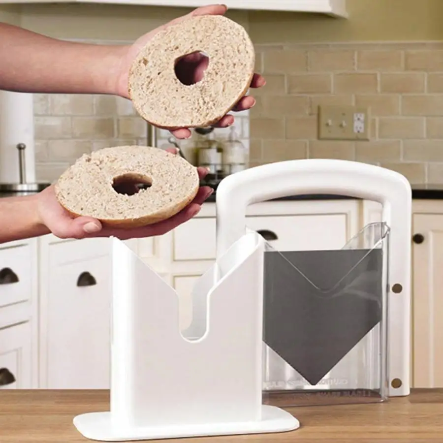 

Slicing Cutter Toaster Cutting Tool Auxiliary Sandwich Slicer Kitchen Practical Cakes Split Tools