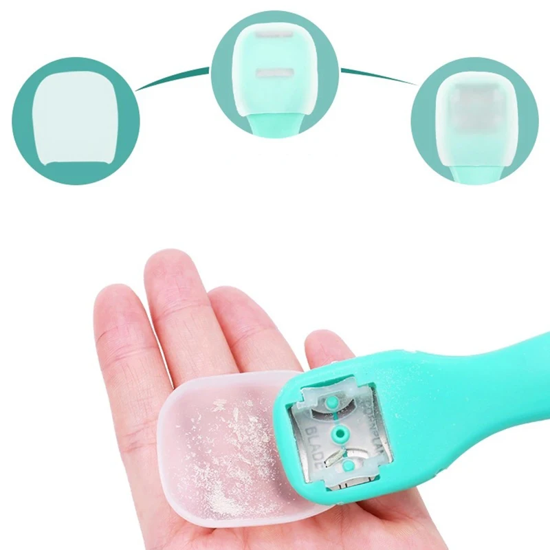 Новый Красота каблук кутикулы скребок резак Уход за ногами файл Инструмент