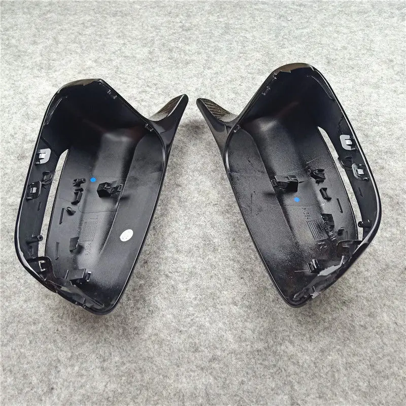 1 пара новая модель корпус для зеркала заднего вида из углеродного волокна BMW 3