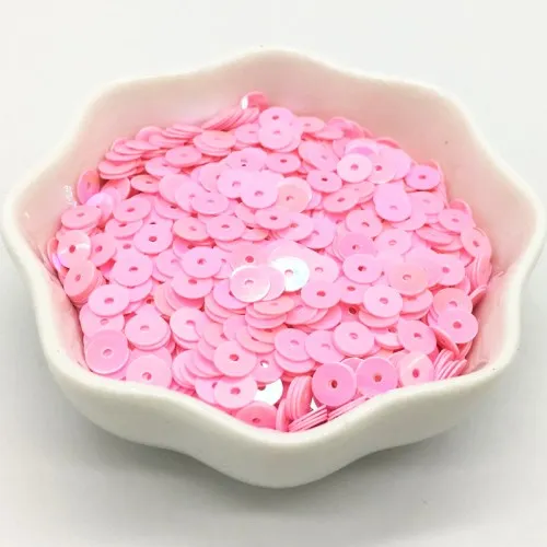 AB pink 3 мм 4 мм 5 мм 6 мм плоский круглый ПВХ свободные Блестки блестка шитье ремесло для свадебного украшения одежды платье колпачки для обуви DIY аксессуары - Цвет: AB pink