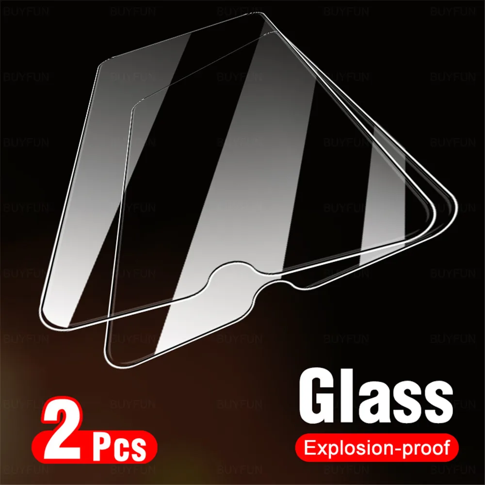 

2pcs Tempered Glass For Samsung Galaxy A22 A32 A42 A52 A72 5G 4G A82 M02 M12 M32 A02 A02S A03S 2021 Armor Cover Protective Film