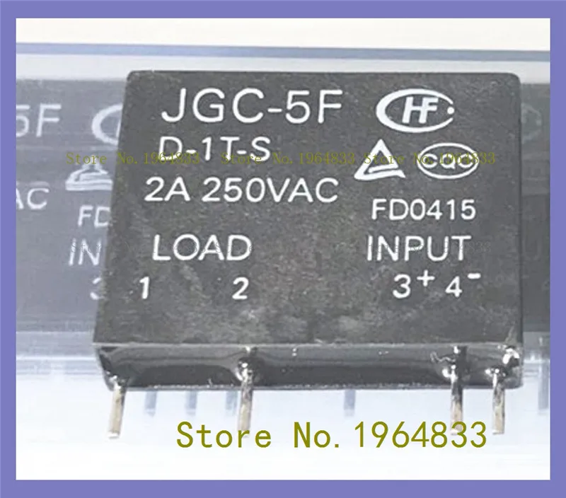 

JGC-5F D-1T-S 2A 250VAC HFS5 D-1T