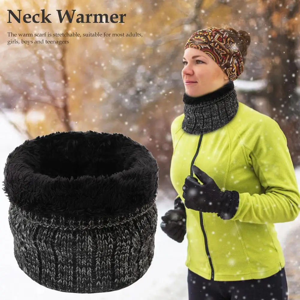 

Neck Warmer Stretchable Breathable Scarf Protector for Winter