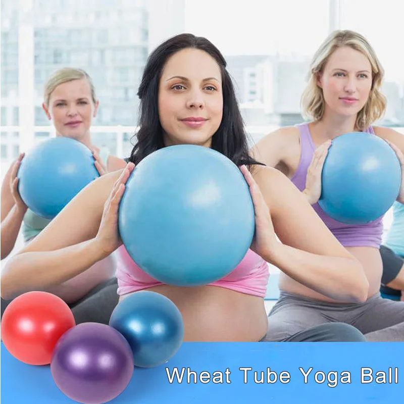 25cm йога мяч Indoor Training Йога пшеницы трубки мяч для гимнастики и фитнеса пилатес мяч для упражнений на балансирование тренажерный зал Фитнес Core мяч
