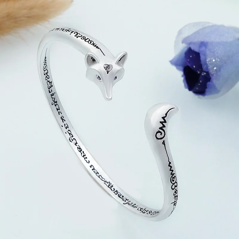 

Fashion Fox Open Bracelet Lady Girl Birthday Party Gift Summer Jewelry Accessories Anniversary Lovely Animal Bracelet