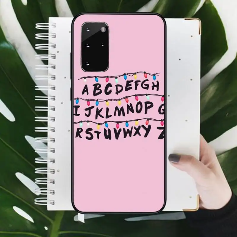 

Stranger Things Christmas Lights Phone Case For Samsung Galaxy S5 S6 S7 S8 S9 S10 S10e S20 edge plus lite