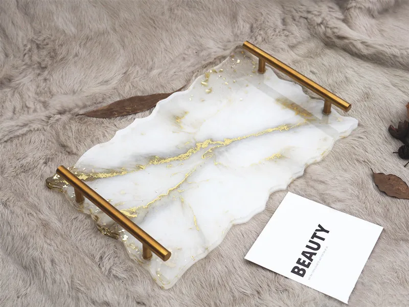 Silicone Mold For Resin Large Rectangle Tea Plate Coaster DIY Epoxy UV Molds Home Decoration Craft Making Art Supplies | Украшения и