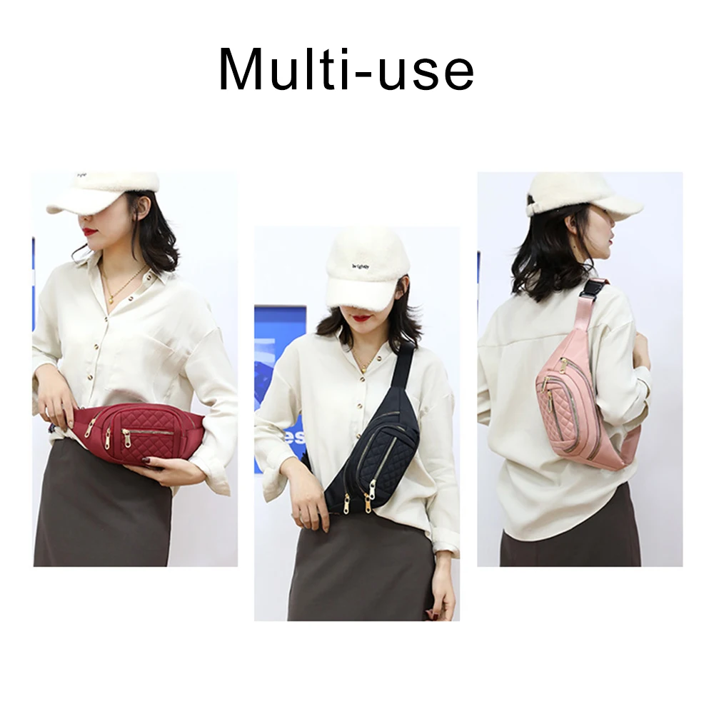 Водонепроницаемая поясная сумка для женщин дизайнерская нагрудная Сумочка