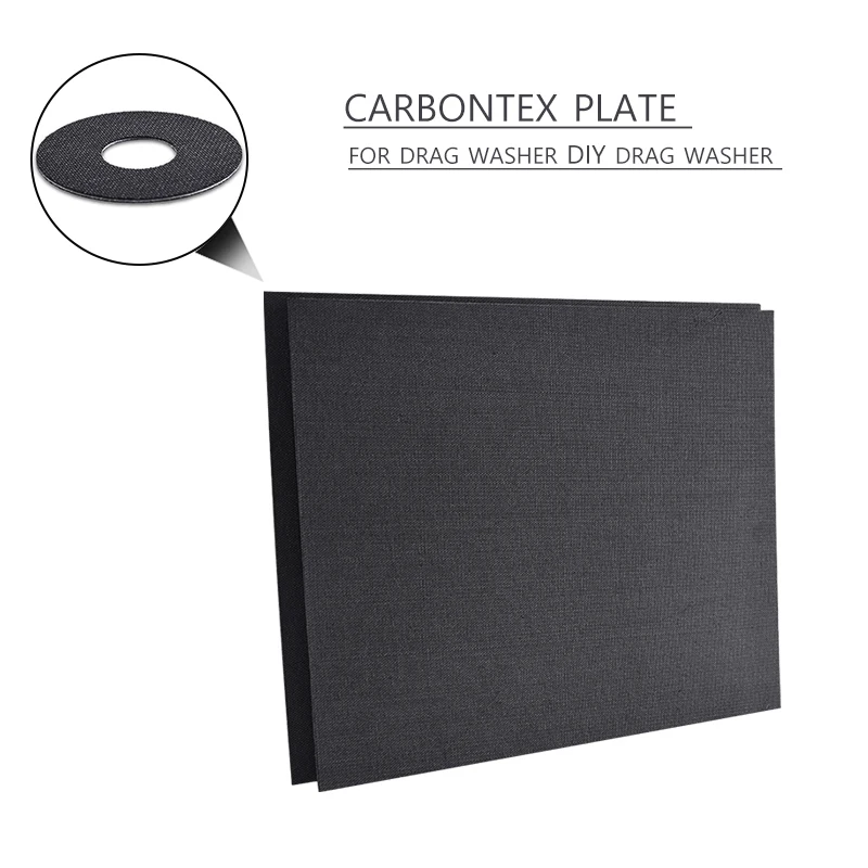 

Thick 0.5mm 1.5mm 75x95mm Carbontex Plate Panel Doard For Drag Washer DIY Drag Washer For Fishing Reels Brake Friction Plate