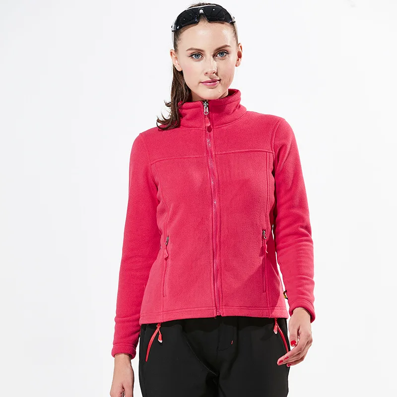 Осенне-зимняя флисовая женская бархатная теплая толстовка уличная одежда куртка