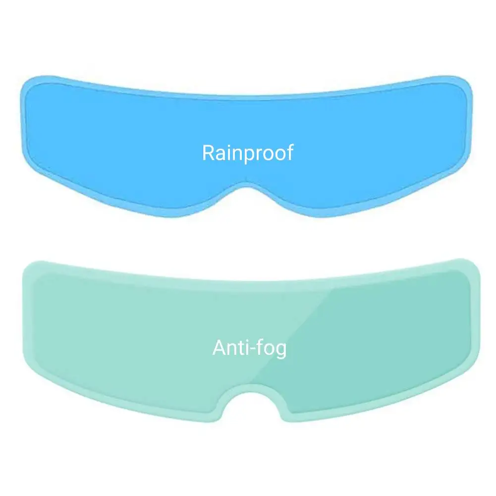

Universal Helmet Clear Anti-Fog Patch Film And Rain Film Durable Helmet Lens Sticker Film Riding Motorcycle Helmet Accessories