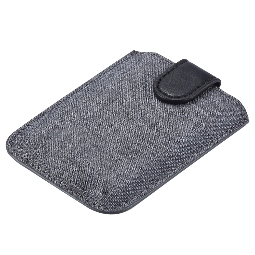 

Чехол-Кошелек для телефона, универсальный чехол для кредитных карт, модный держатель для карт на клейкой основе, Холщовый держатель для мон...