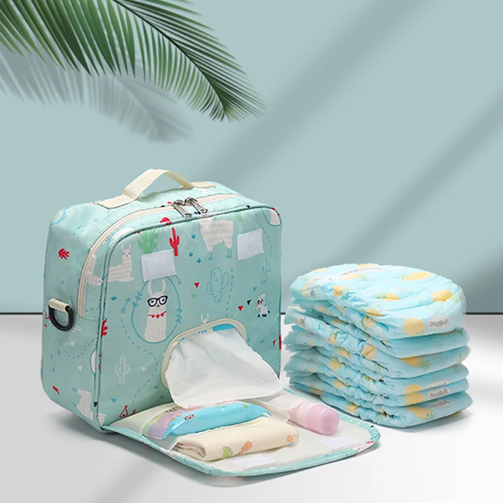 Многоразовые сумки для детских подгузников модные мам многоразовый дорожный