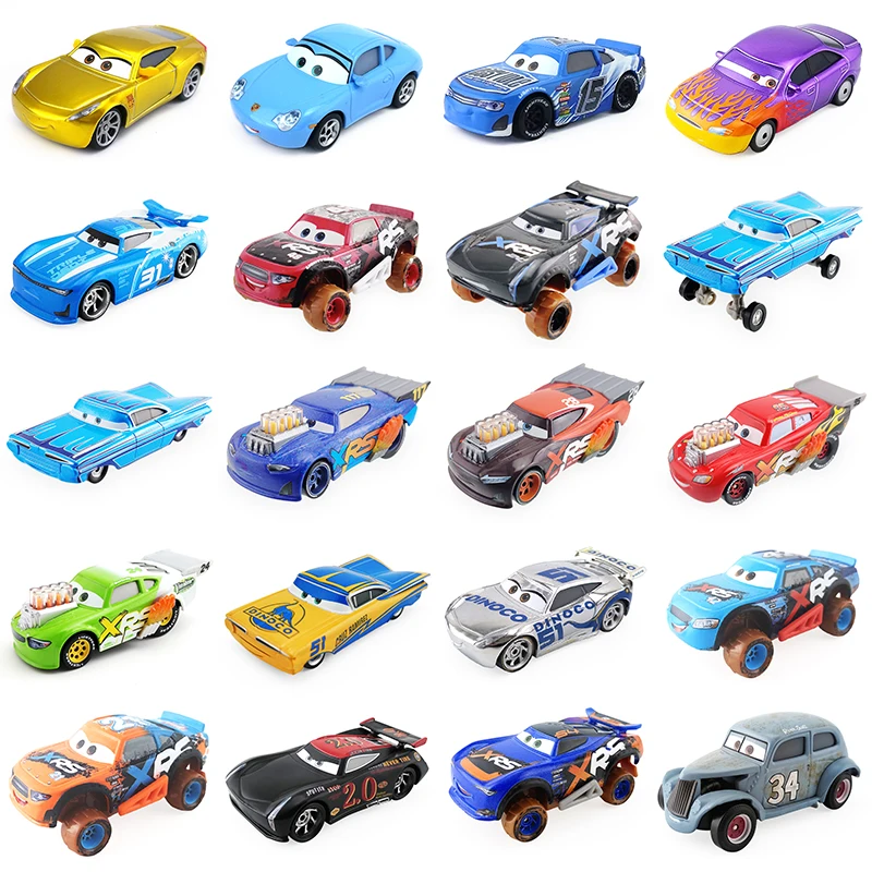 Disney Pixar Cars Sally Marilyn Drag Racing Ramone Rive Высококачественная игрушечная машинка из сплава
